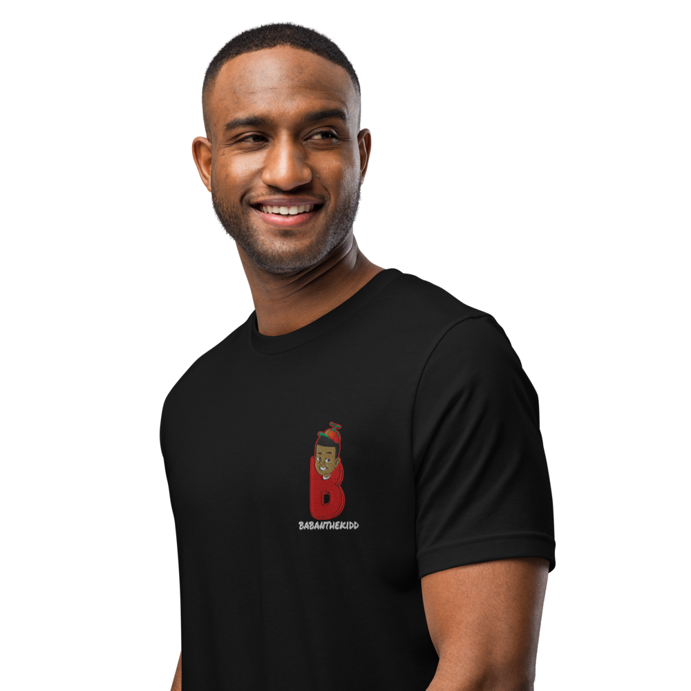 BabantheKidd Logo Embroidered T-Shirt - Black