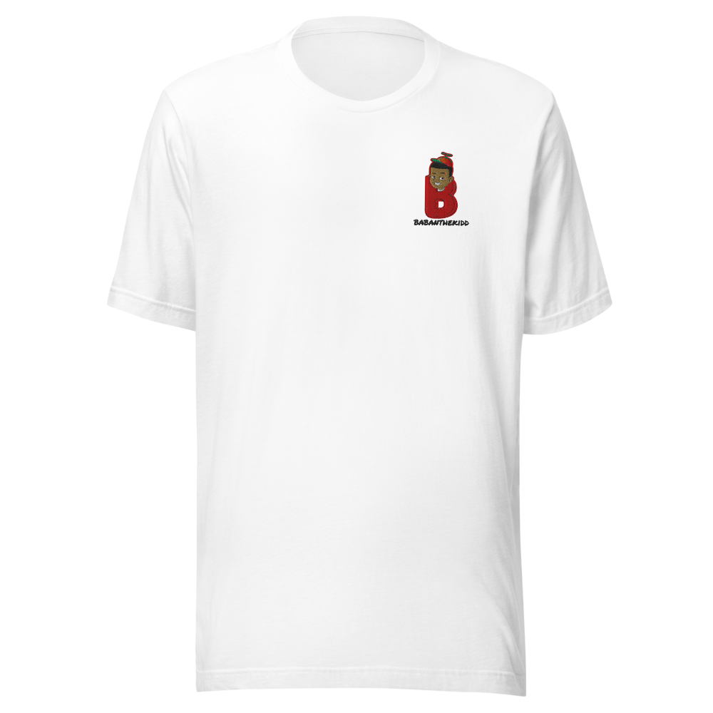 BabantheKidd Logo Embroidered T- Shirt - White