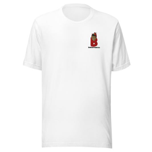 BabantheKidd Logo Embroidered T- Shirt - White