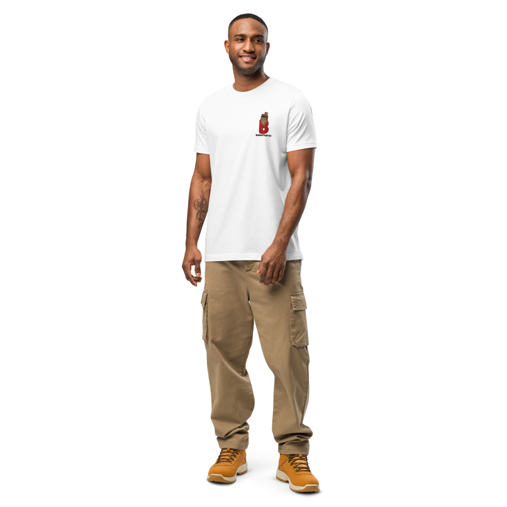 BabantheKidd Logo Embroidered T- Shirt - White